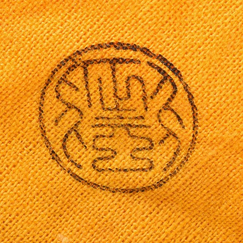 茶道具　黒田正玄作　公孫樹絵　竹蓋置　一双　大徳寺森山歓渓極め箱　V　R7964