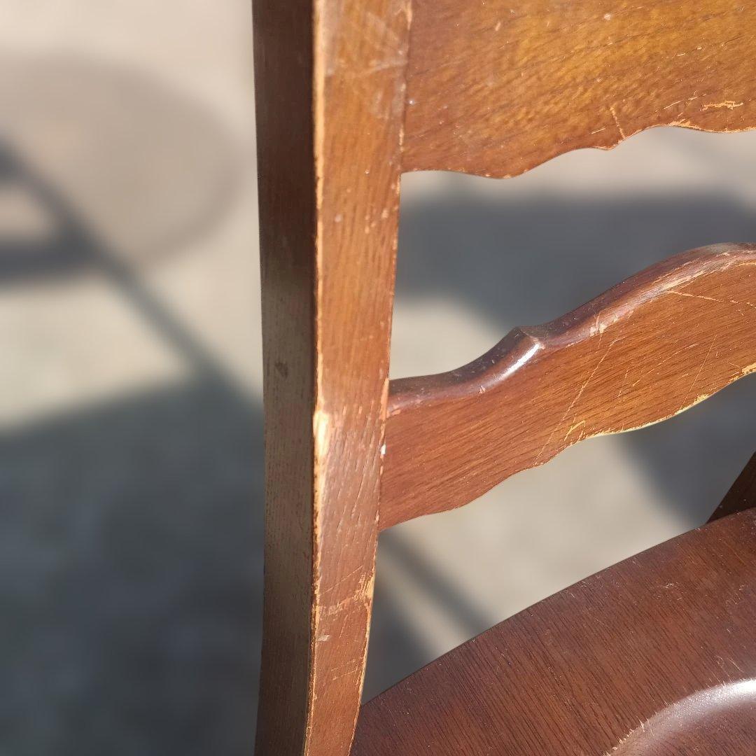 5110)横浜ダニエル　ヴィンテージチェア　ダイニングチェア　椅子