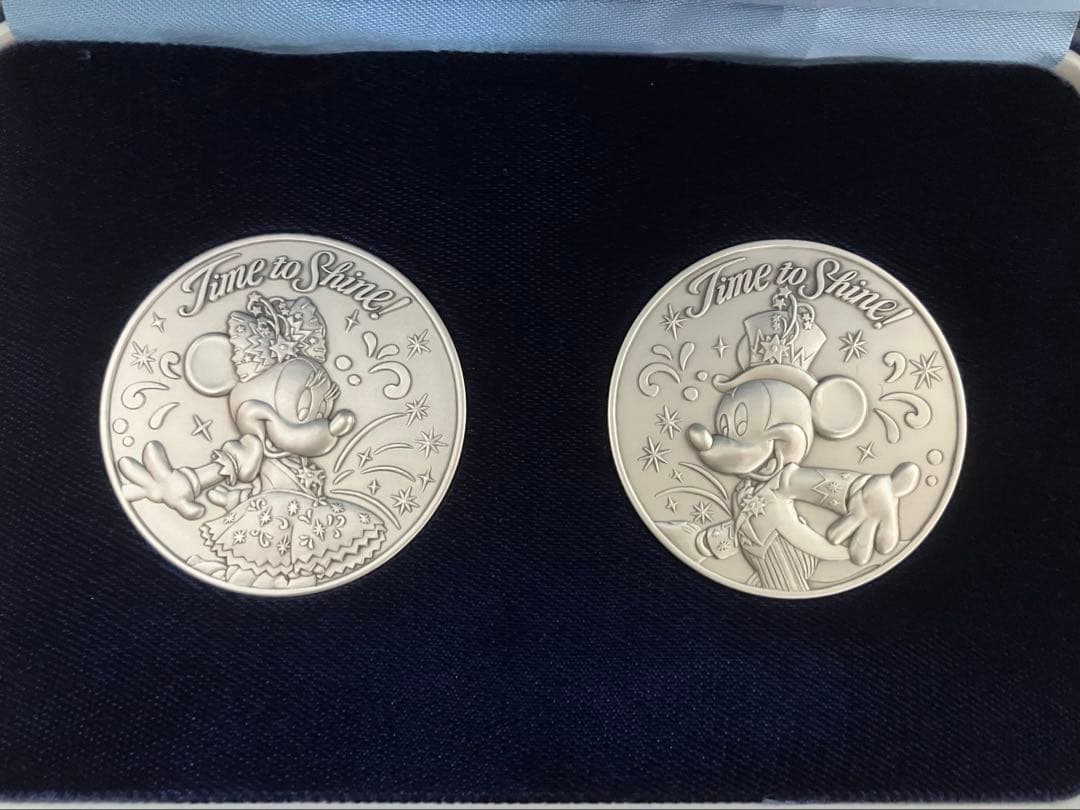ディズニーシー 20周年記念 純銀製メダル