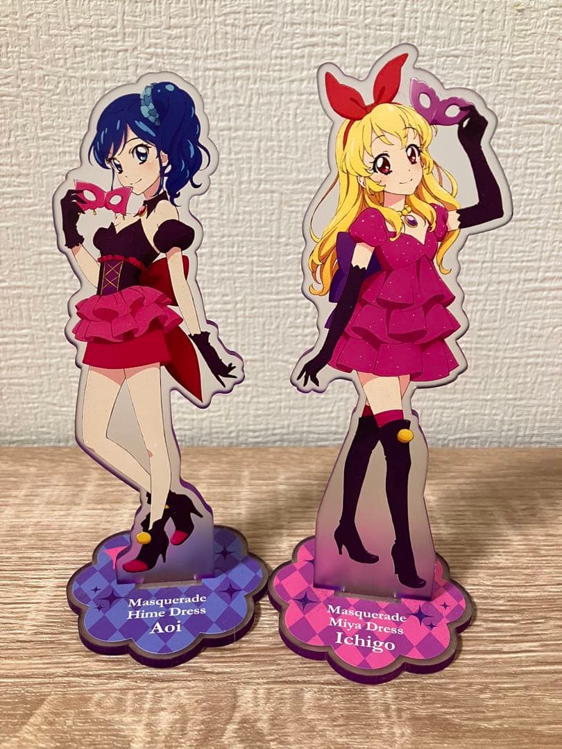アイカツ！アクスタセット　星宮いちご＆霧矢あおい