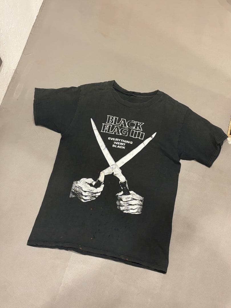 BLACK FLAG ブラックフラッグ　バンドTシャツ バンT