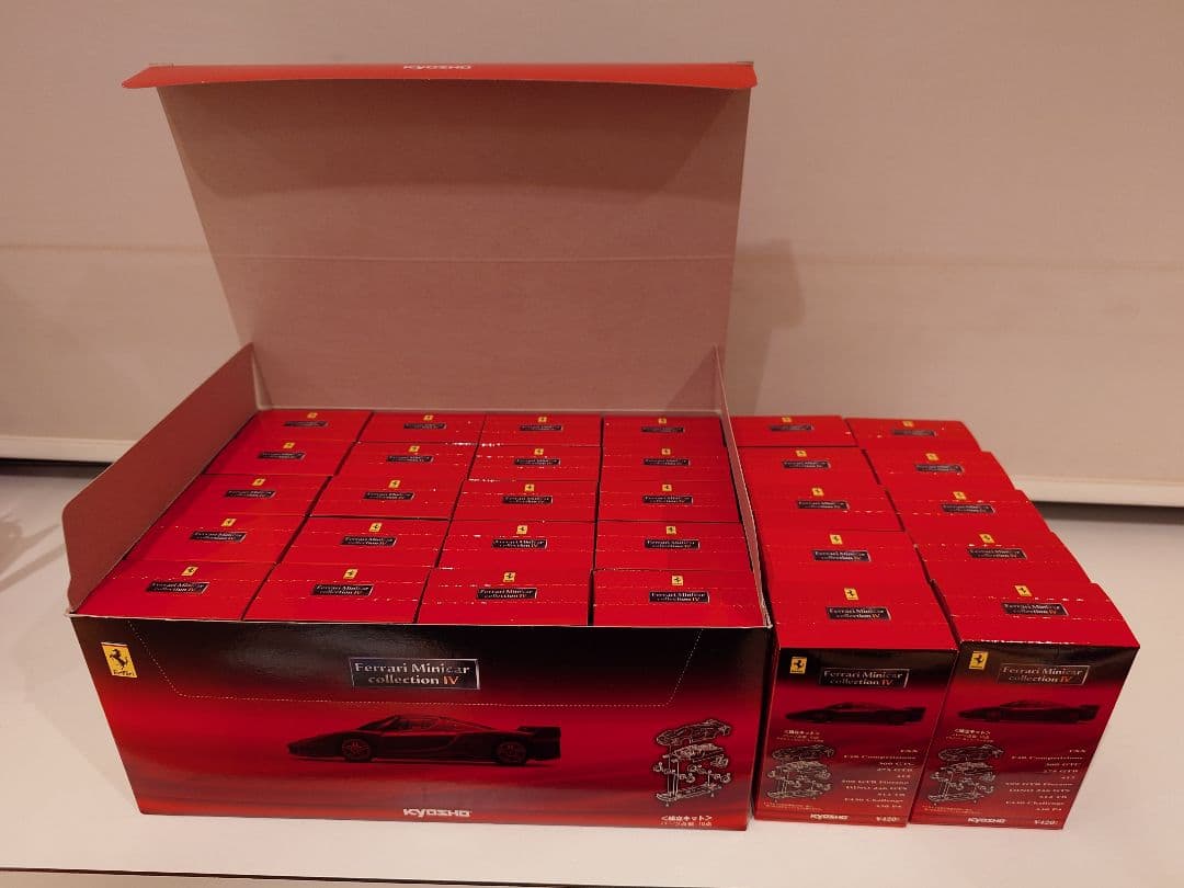 京商1/64フェラーリミニカーシリーズIV新品未組立10種30台