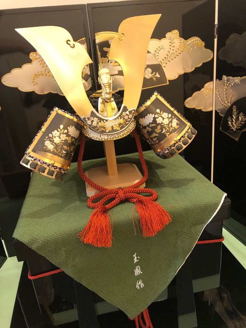 【美品】玉鳳作 五月人形 かぶと（収納式）