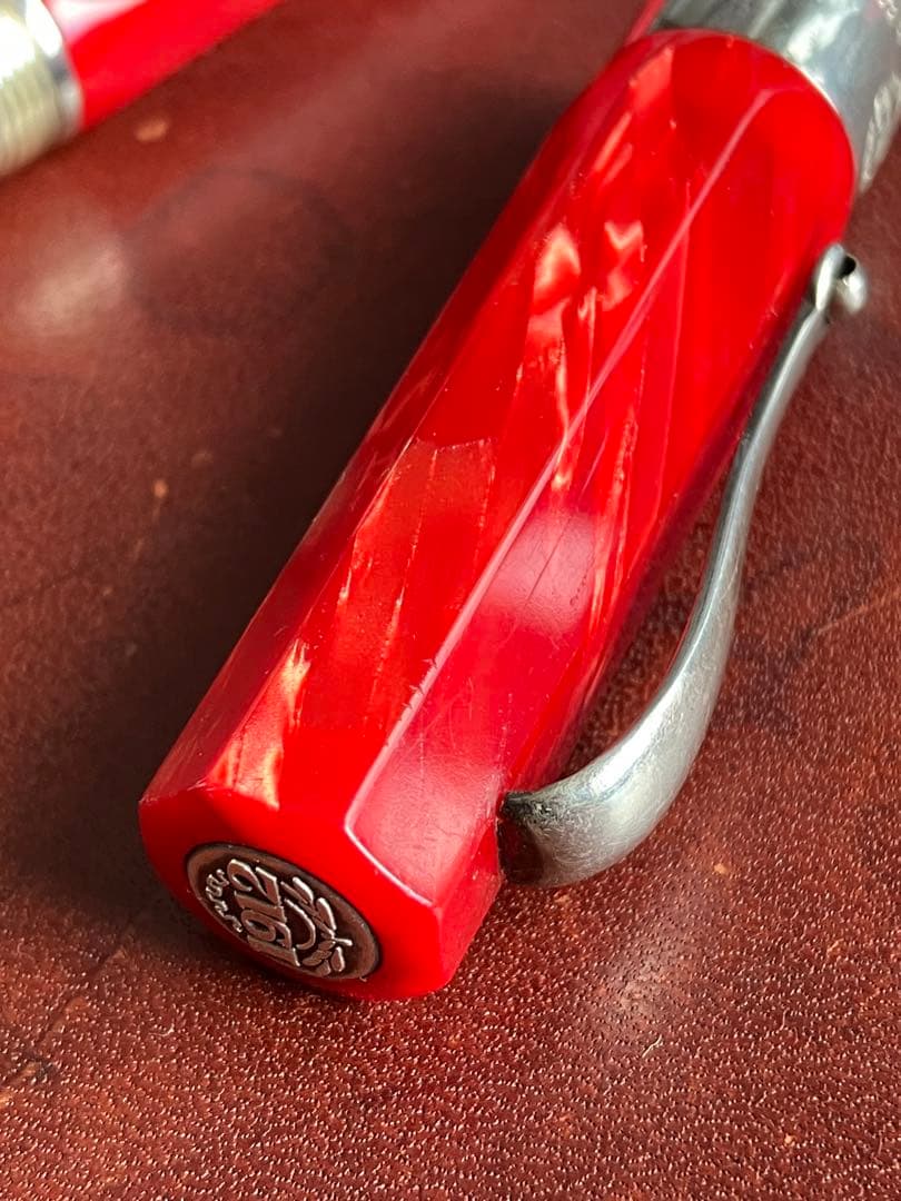 R*O様 モンテグラッパ 万年筆 F字 シンフォニー VTG 廃番 スターリング