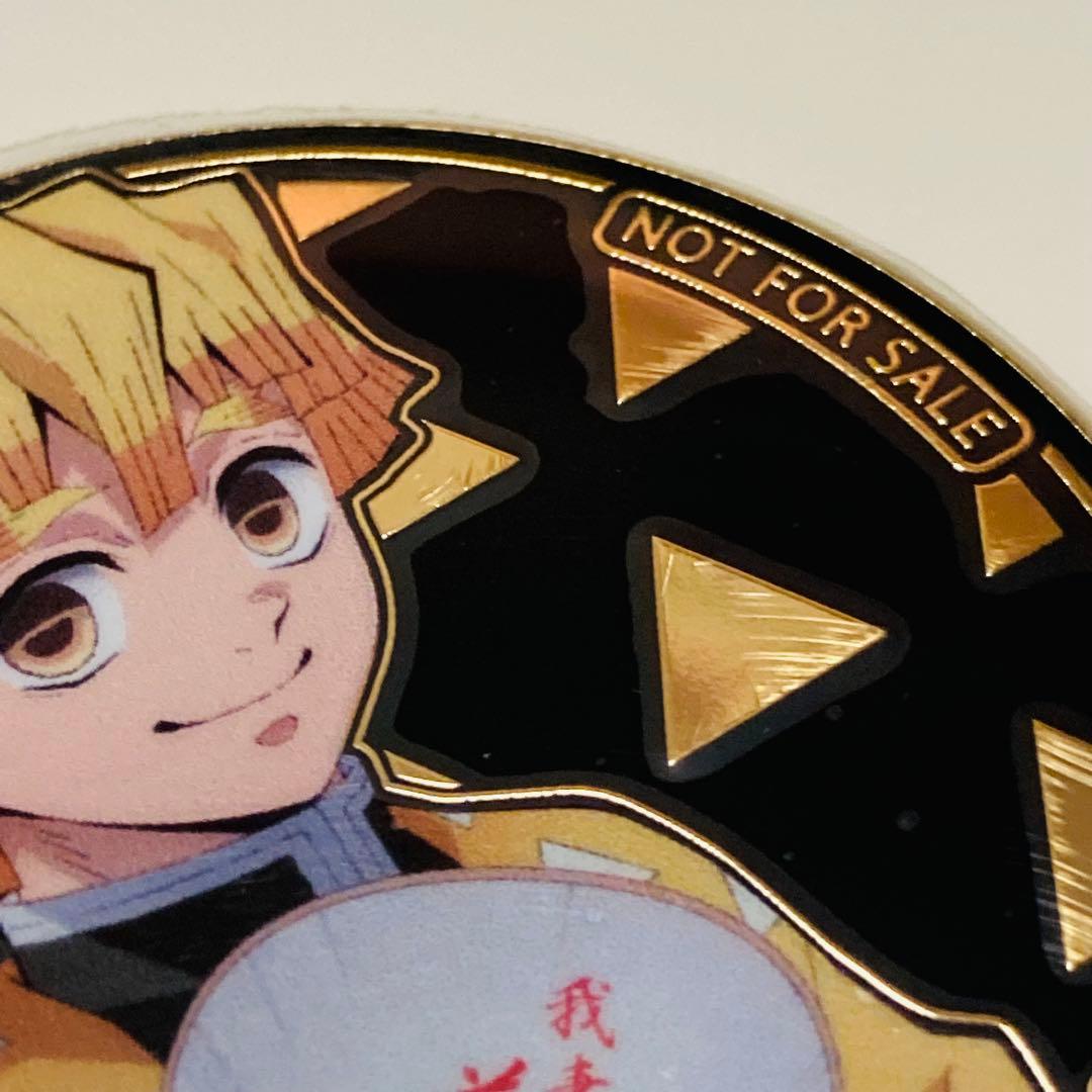 非売品✳️鬼滅の刃『我妻善逸 メタル缶マグネット』2022年 京ノ御仕事参 映画村