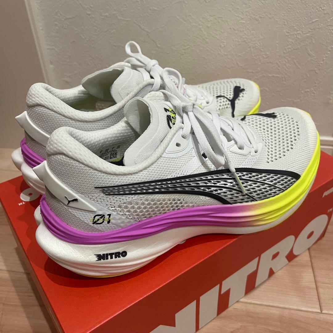 《極美品》PUMA DEVIATE NITRO 3 EKIDEN25.0cm