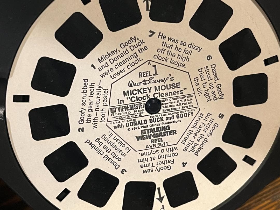 View Master トーキング・ビューマスター ディズニー ミッキーマウス