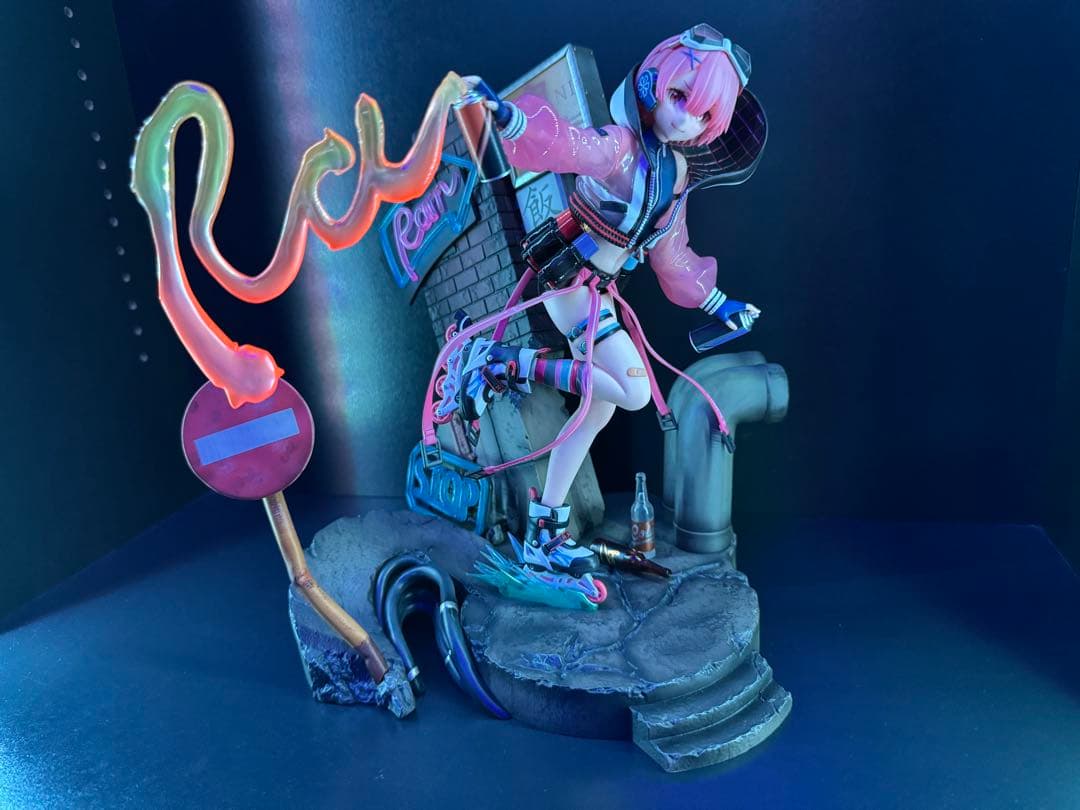 ラム Neon City Ver 渋谷スクランブルフィギュア