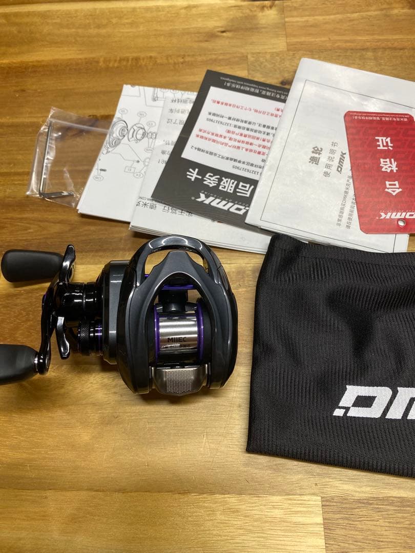 DMK 青霜 チーター　DCリール　左ハンドル　電子制御ブレーキ