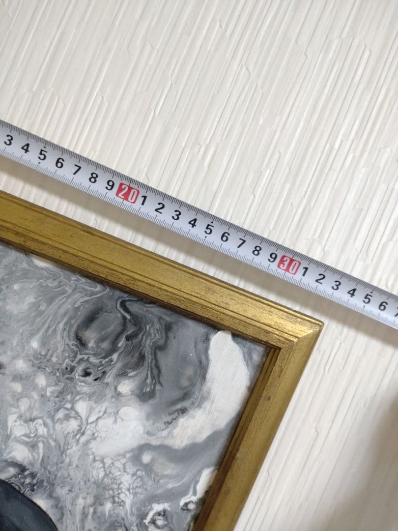 労働者の油絵【失いながら働く男】1点物の原画◆作者サイン入り◆額縁付属