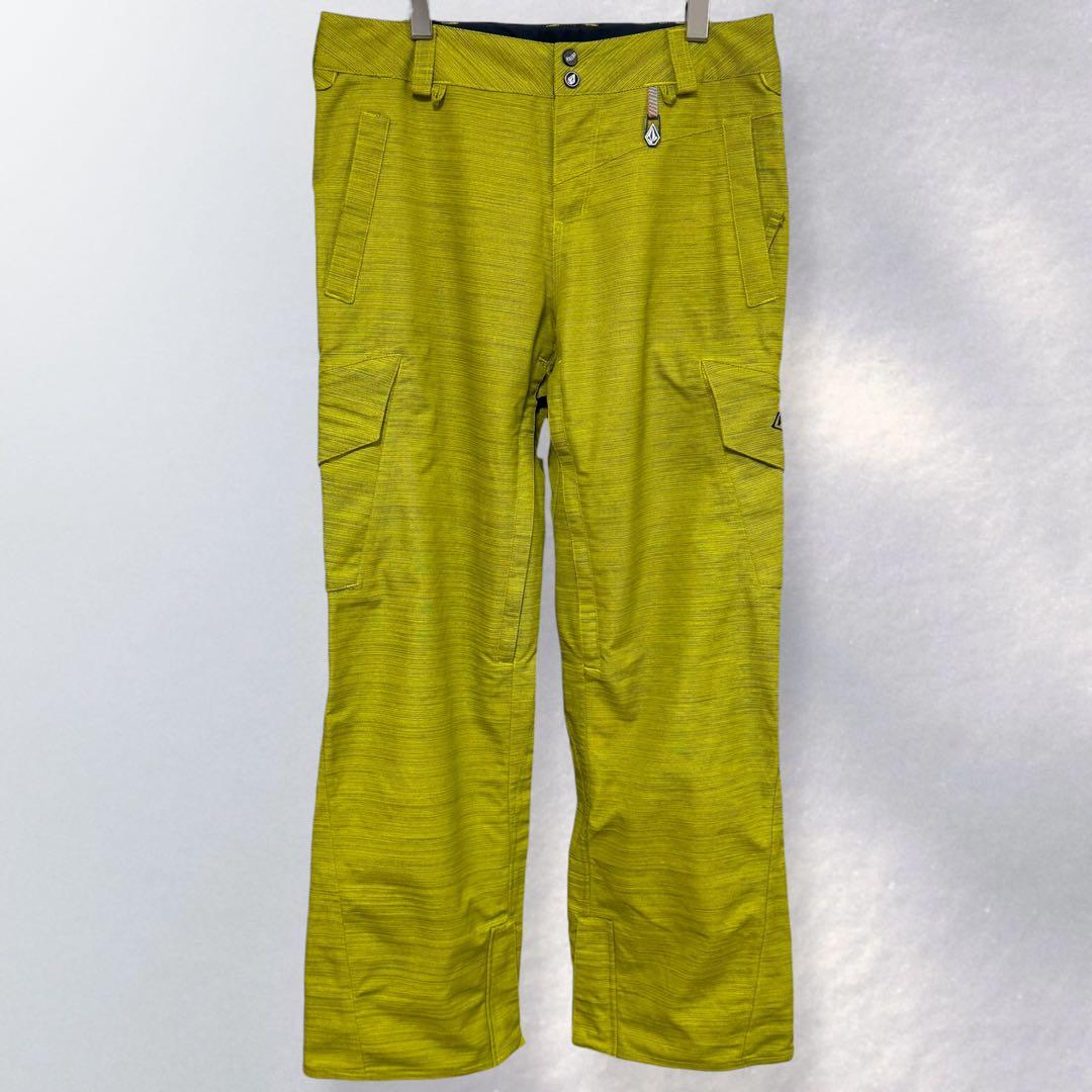 ボルコムVolcom スノーボードウェア 上下セット サーモライト M《i455