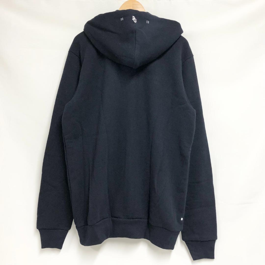 ○★新品未使用　PEARLY GATES　裏毛フルジップパーカー　4　ネイビー