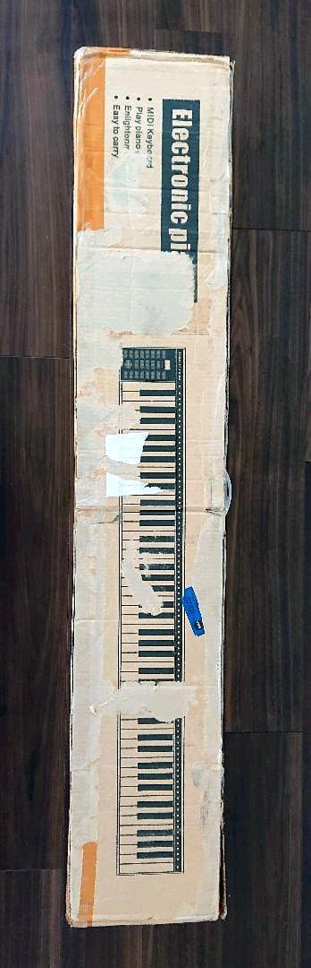 電子ピアノ キーボード 88鍵盤 充電可能ワイヤレス MIDI対応