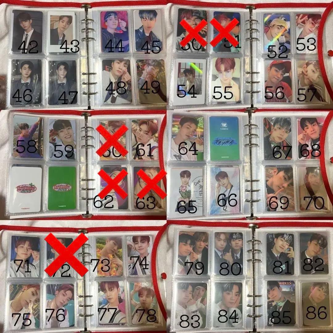 THE BOYZ キュー Q トレカ maverick 他