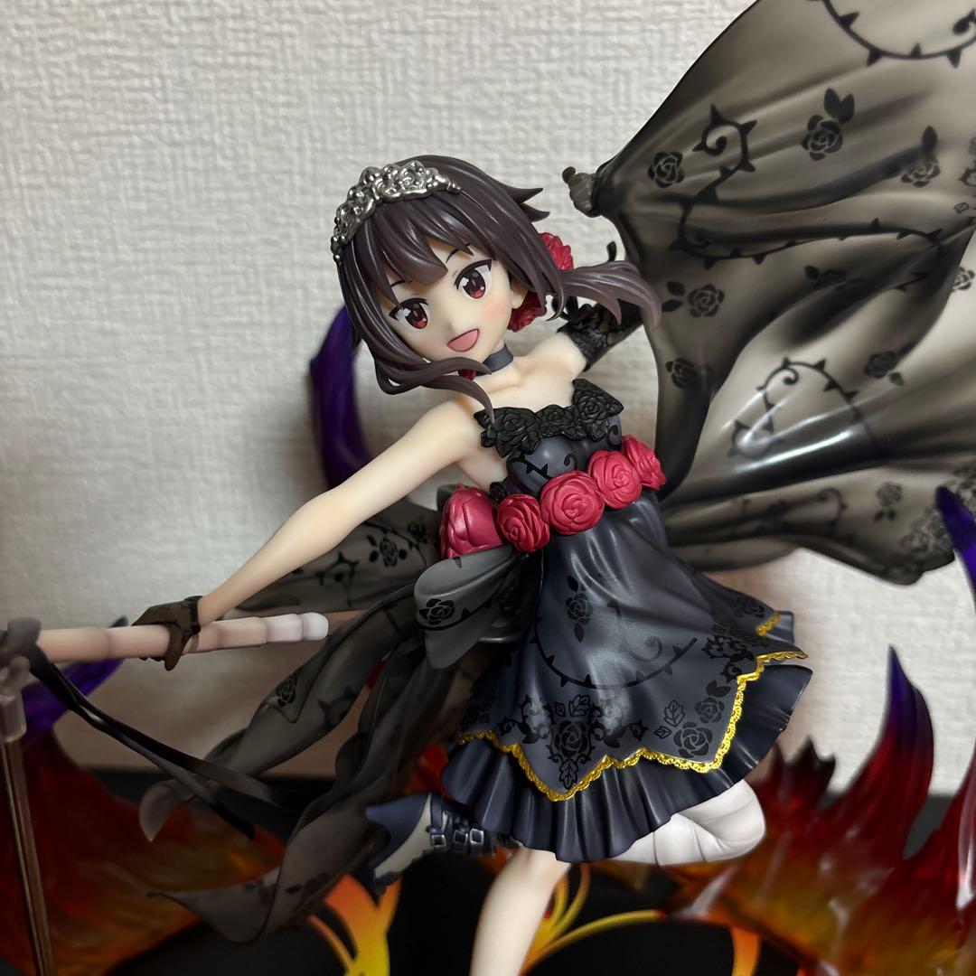 このすば　めぐみん　漆黒の薔薇ドレス　1/7スケール