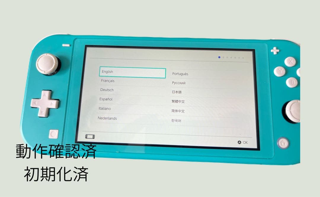 Nintendo Switch Lite ターコイズ 本体のみ