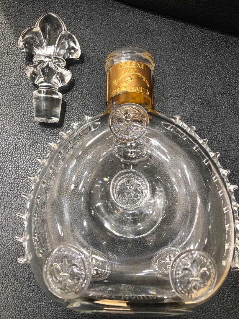 レミーマルタン　 ルイ13世空き瓶　バカラ