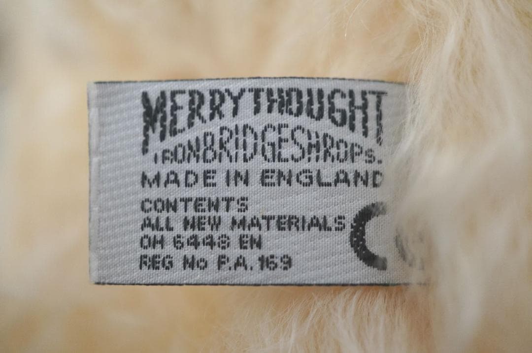 【M2512-19】メリーソート テディベア 10/50 チーキー クリーム