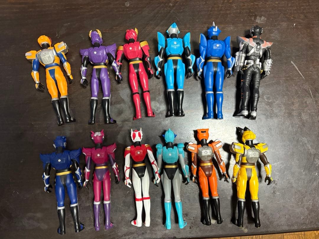 超星神グランセイザー　ソフビセット12体