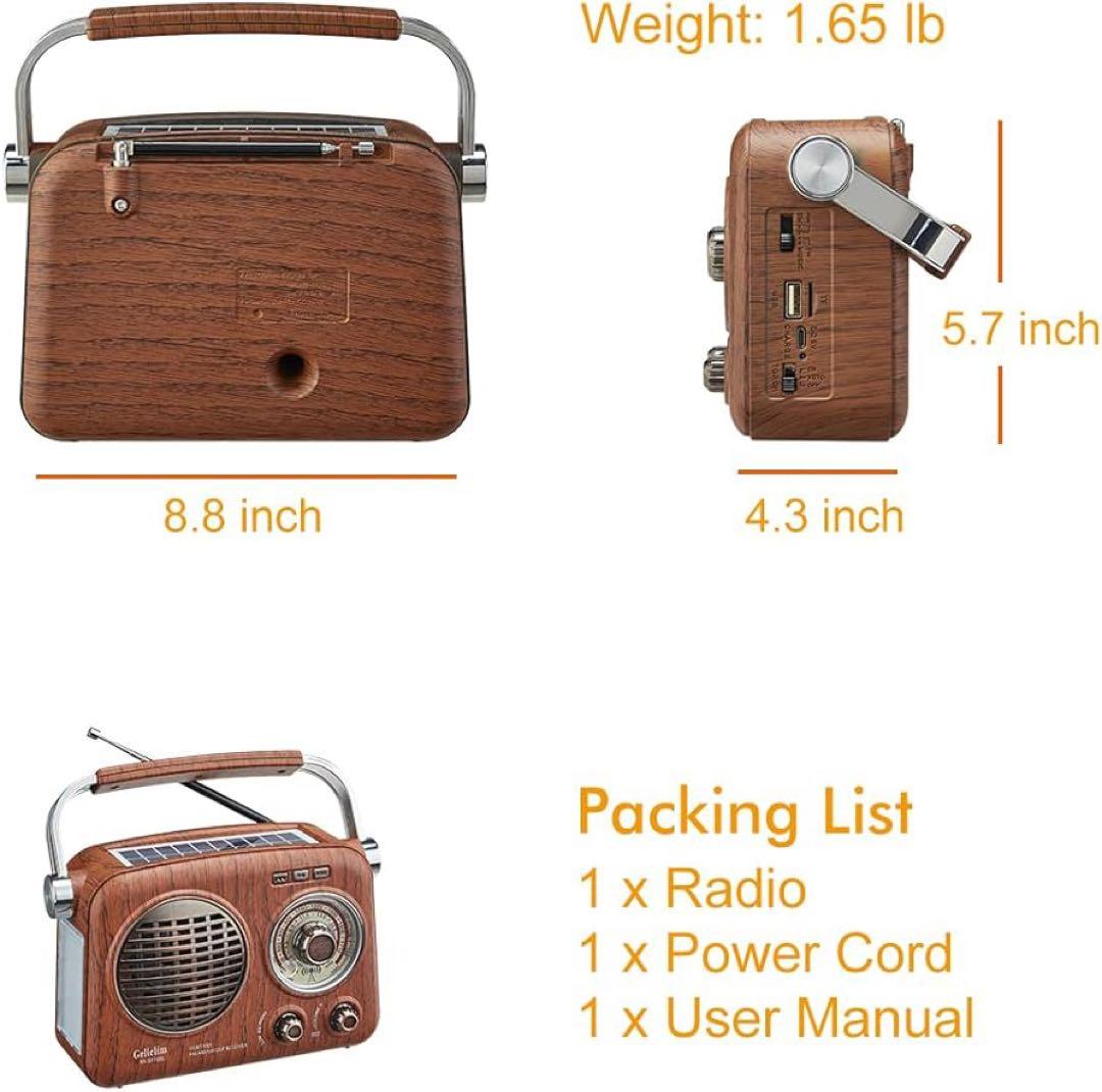 防災グッズ　ラジオ 懐中電灯ラジオ GOFM02