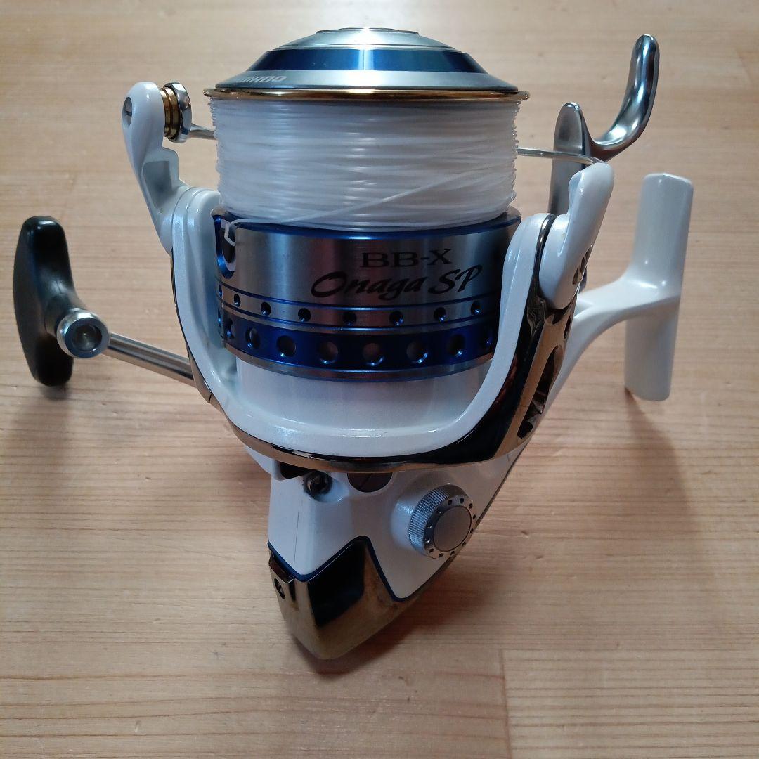 人気ブランド　シマノ　BB-X　オナガスペシャル　レバーリール　8000番
