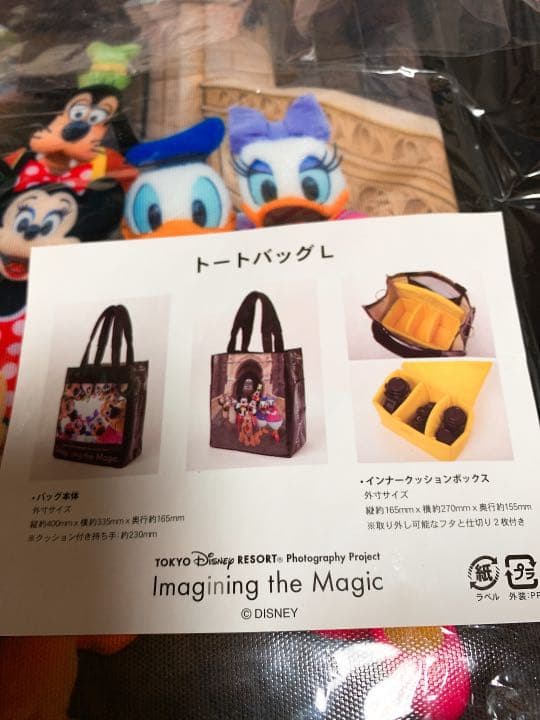 ディズニー  実写　カメラケース　トートバッグ　虻川美香　新品未使用　完売商品
