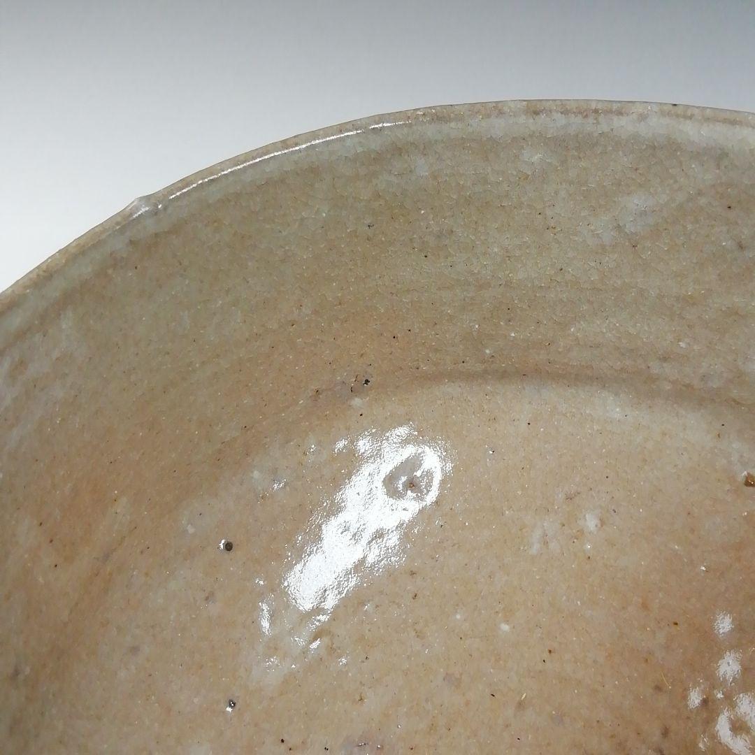 Ｔ７５５　茶碗　『萩茶碗』『小萩窯　厚東建信 造』　共箱　抹茶碗　茶道具