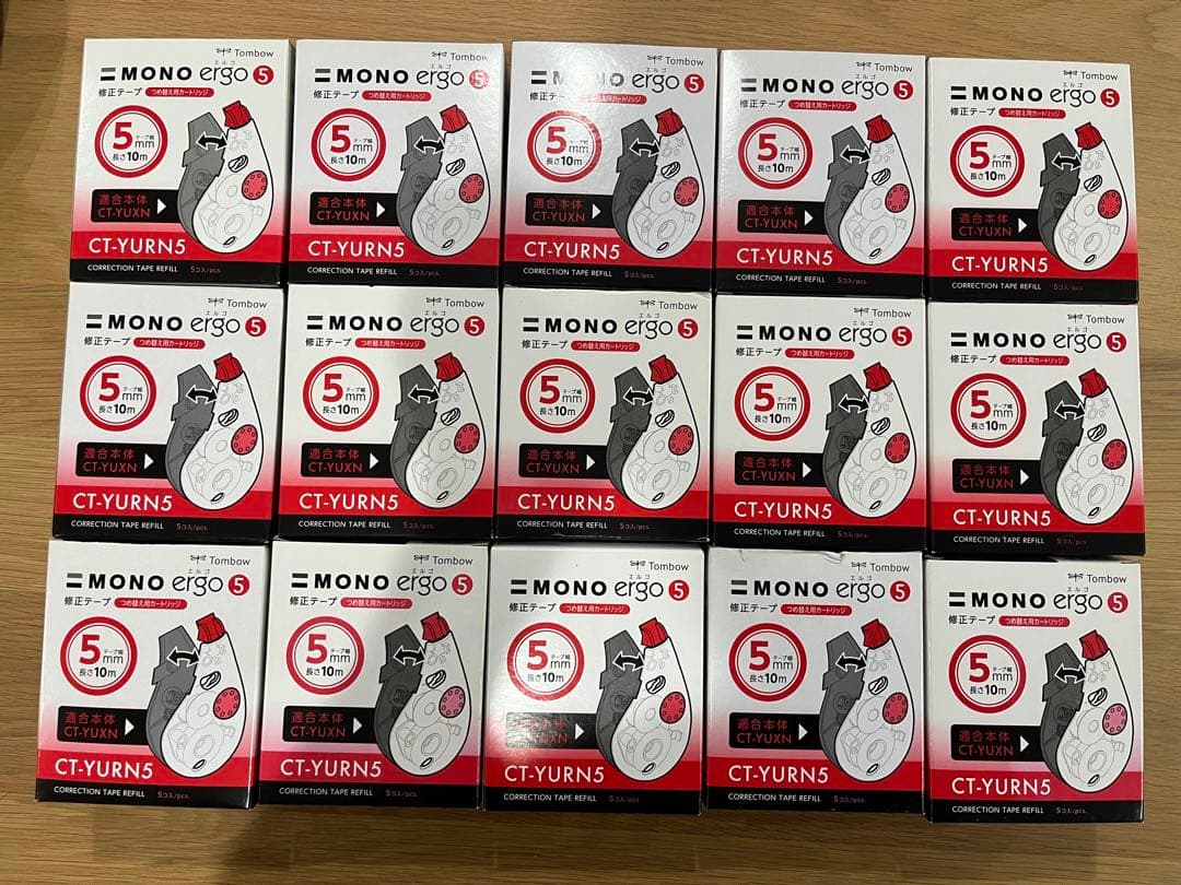 新品未使用 MONO ergo 本体15個+ リフィル 75個 + 修正 8個