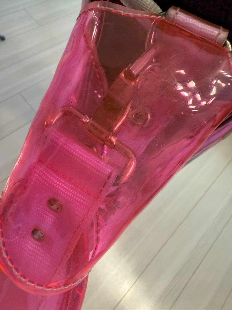 Muta marine ゴルフバッグ 328 クリアピンク エナメル