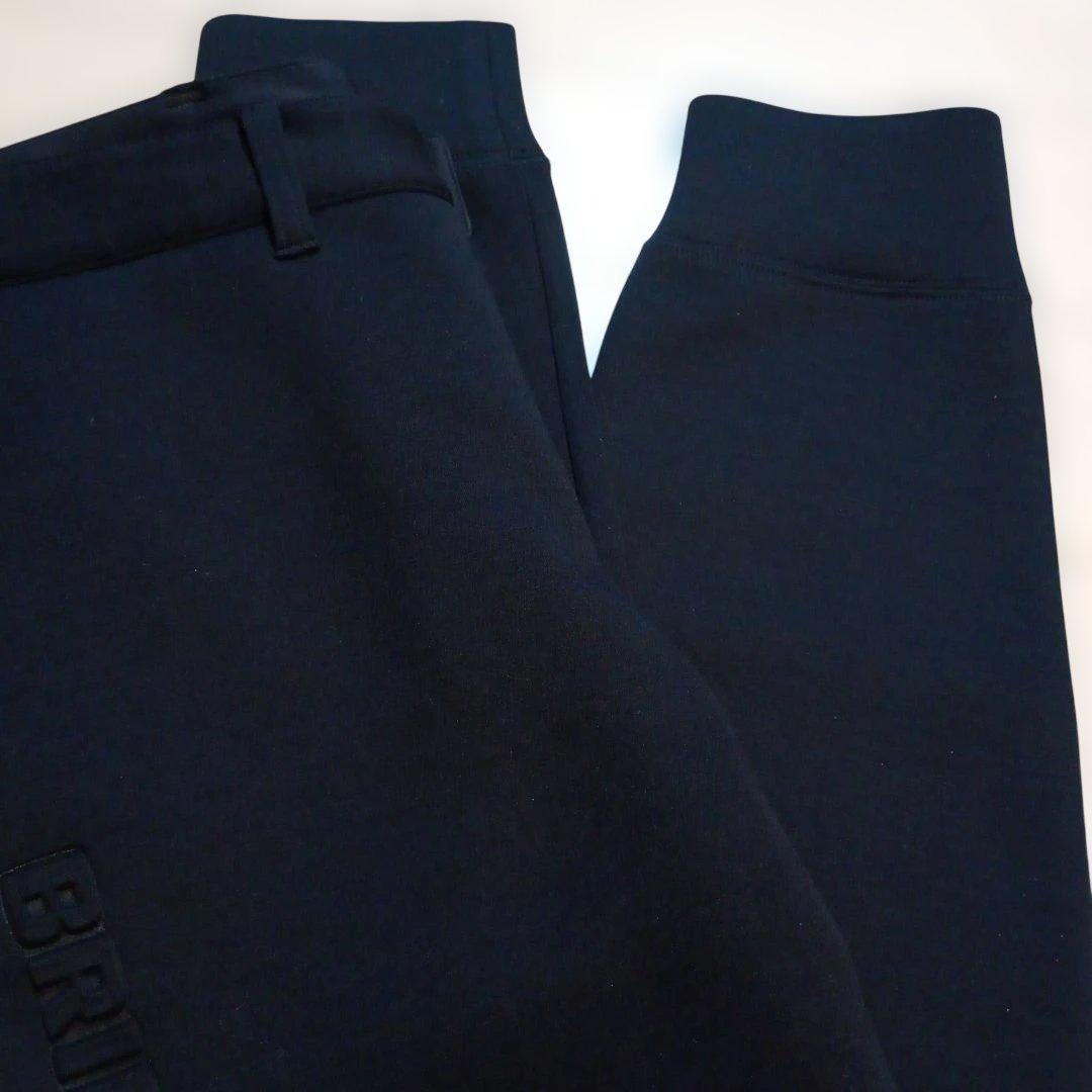 ブリーフィングメンズ3DウォームロゴジョガーパンツサイズLブラック