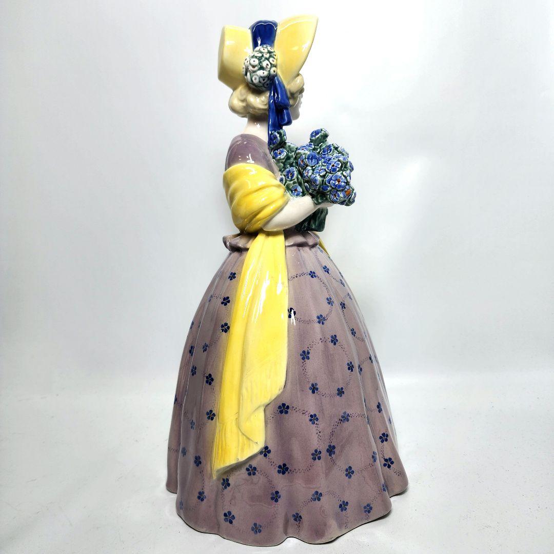 ヴィンテージ 陶磁器 人形 ゴールドシャイダー社製 高さ約40cm