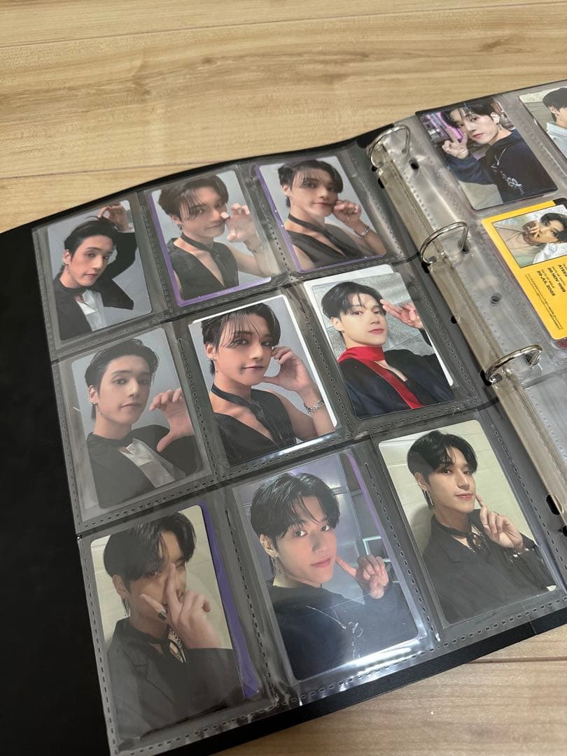 ATEEZ フォトカード バインダーセット　ウヨン　WOOYOUNG