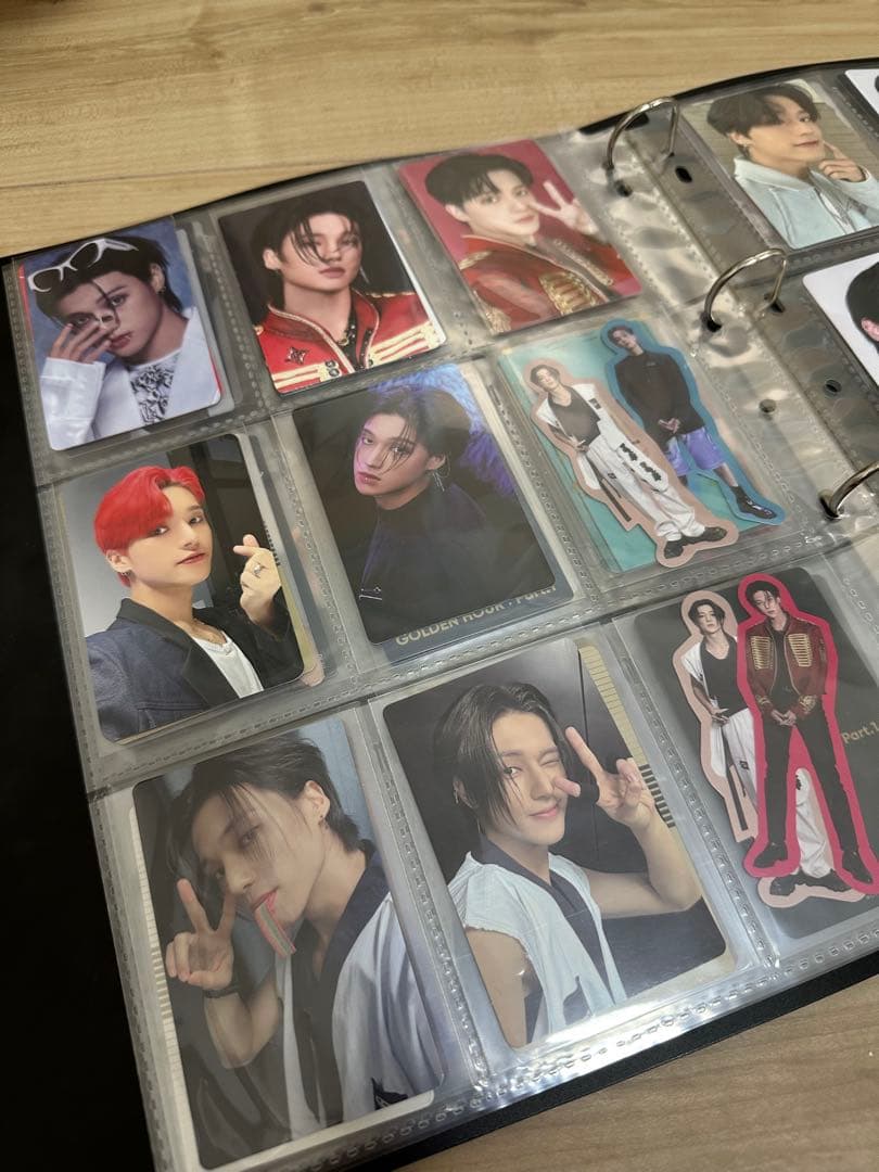 ATEEZ フォトカード バインダーセット　ウヨン　WOOYOUNG