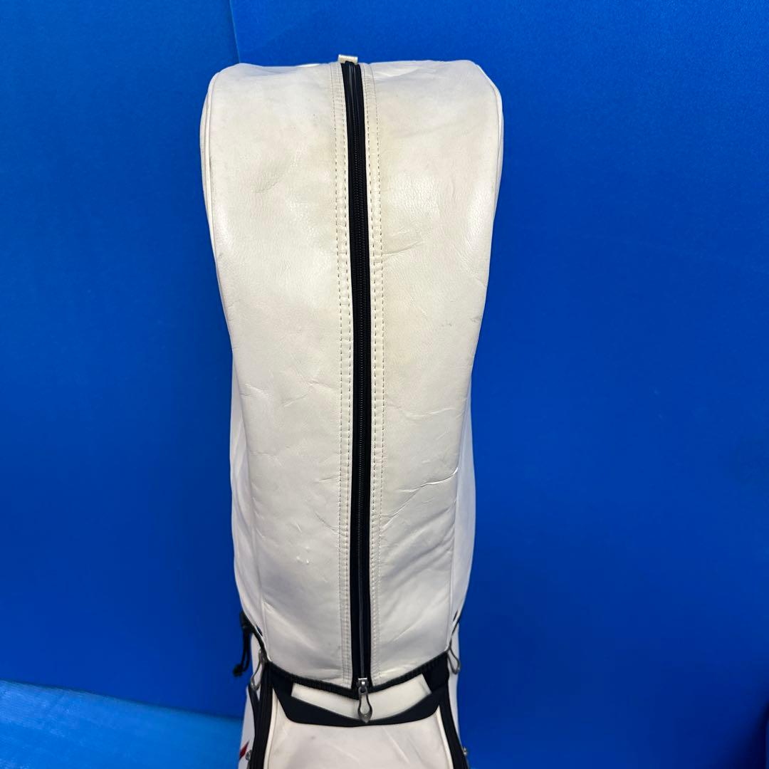 Mizuno キャディバッグ ホワイト/レッド