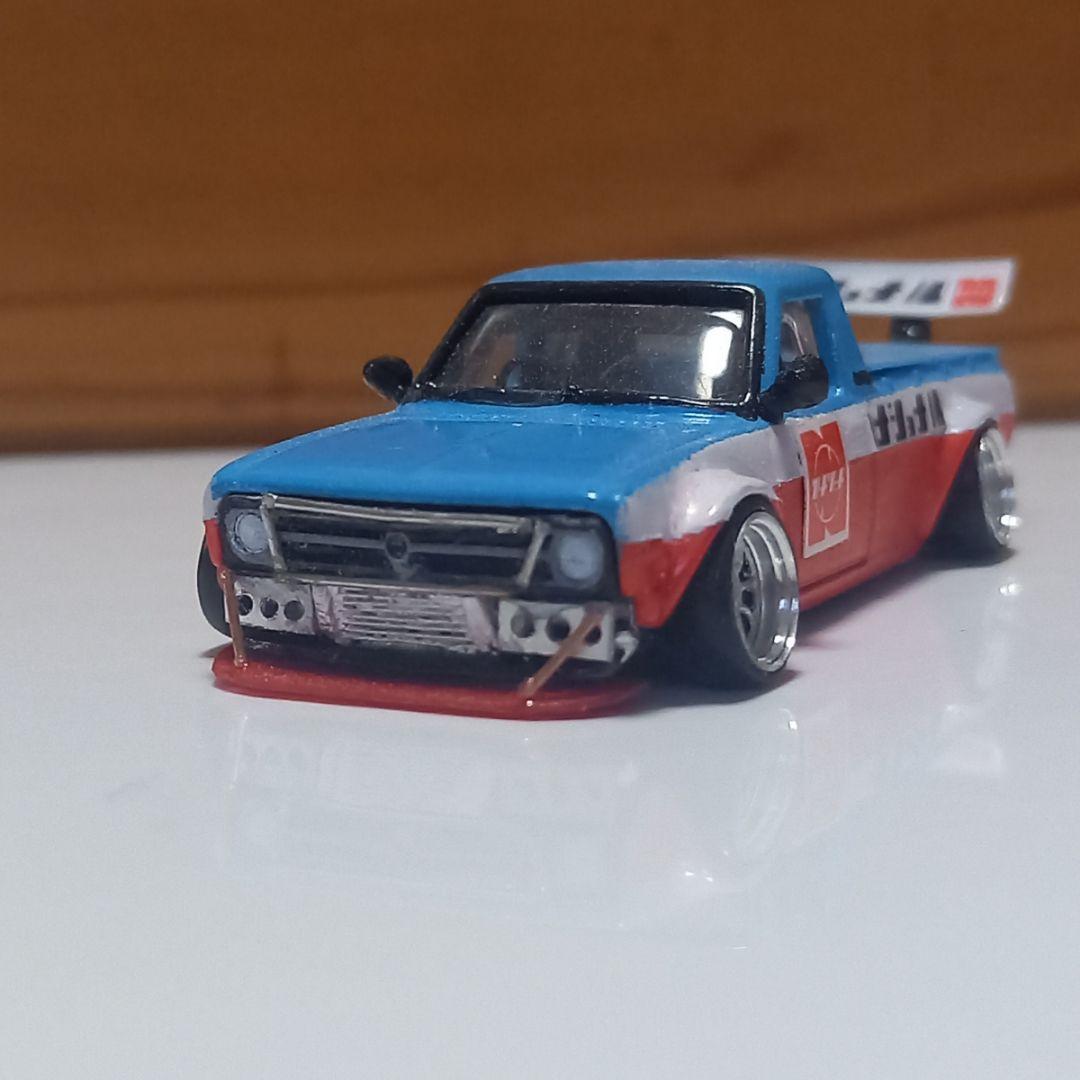 ホットウィール　サニートラック(ナショナルカラーに大改造～！)