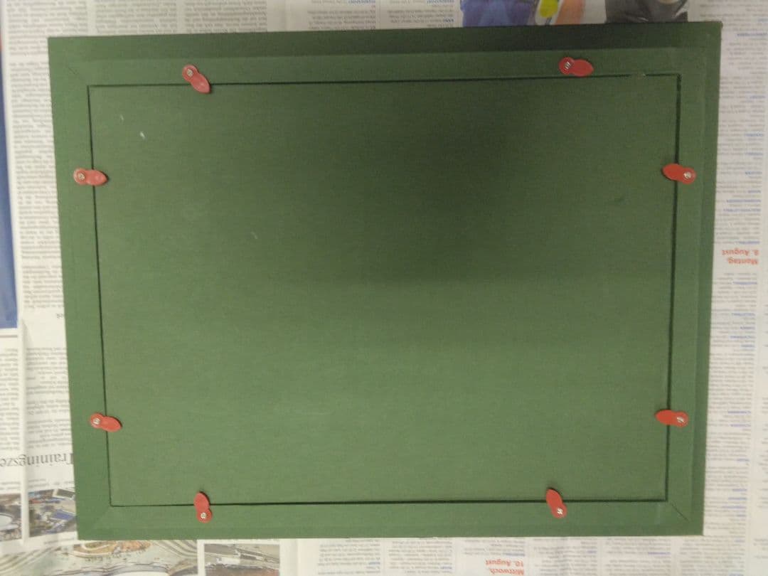 黒い木製油彩額縁F4