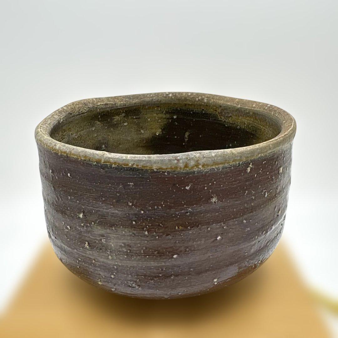 備前　山本陶秀　茶盌