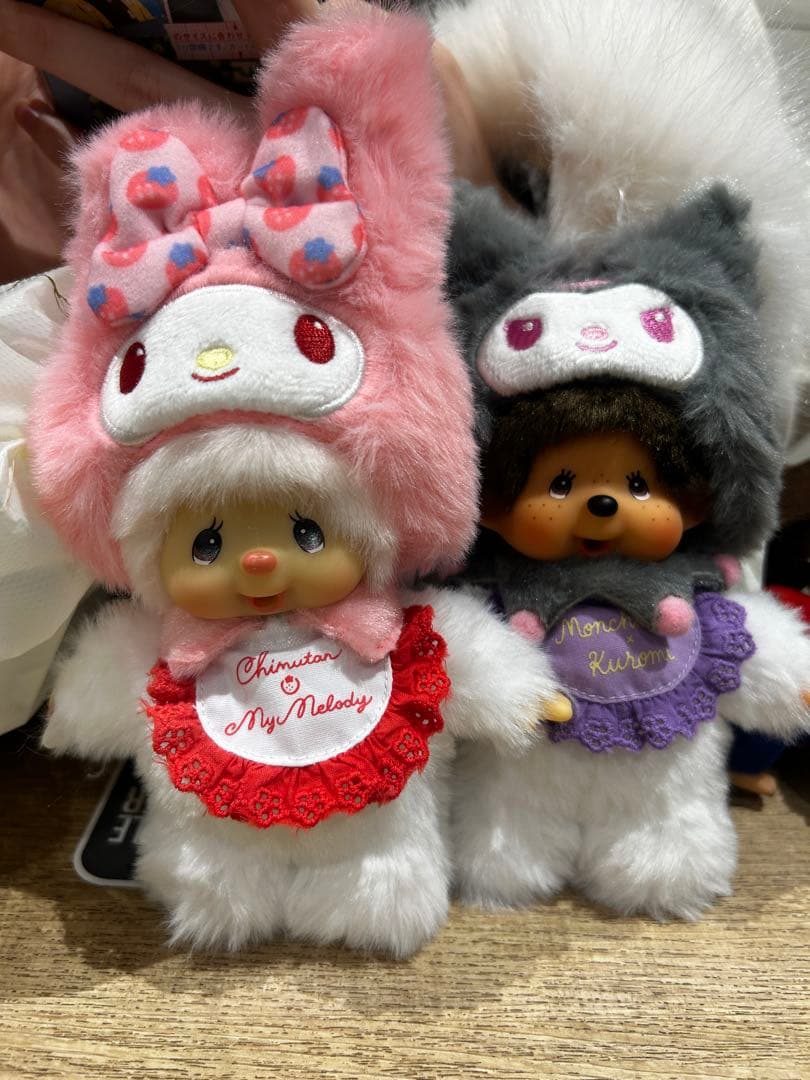 モンチッチ　マイメロ　クロミコラボ2体セット