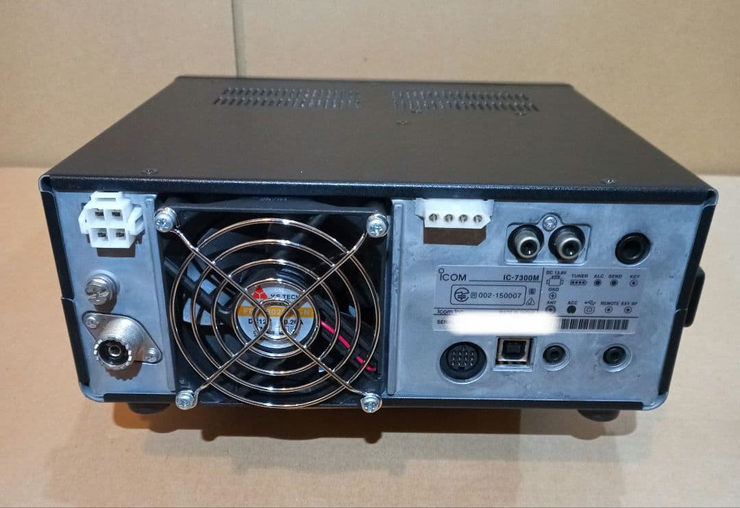IC-7300M (HF+ 6m, 50W) 美品とオートチューナー