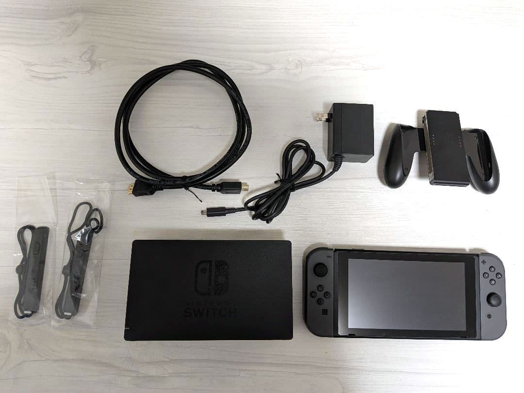 Nintendo Switch グレー 本体　バッテリー強化版