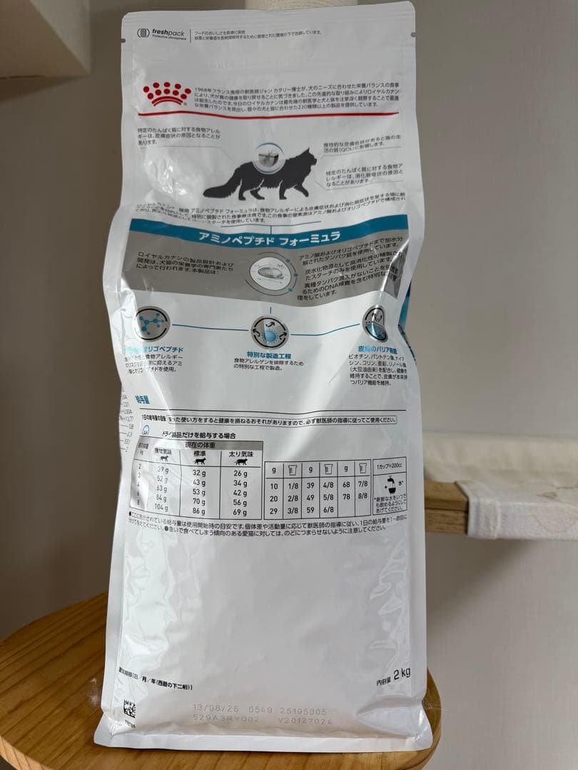  CANIN アミノペプチドフォーミュラ 2kg キャットフード