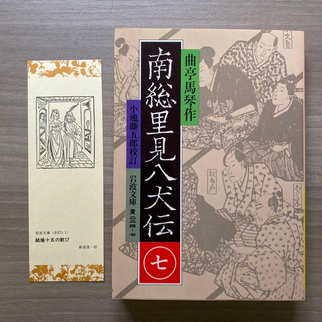 南総里見八犬伝 全10巻揃い 曲亭馬琴 岩波文庫 外箱付き