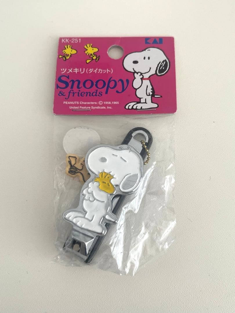 スヌーピー 爪切り　貝印