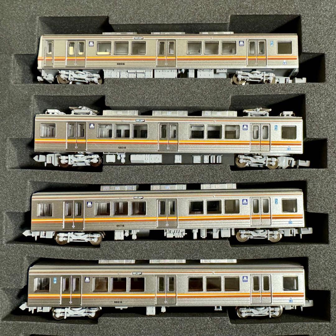 【新品未使用】ポポンデッタ 大阪メトロ 66系 後期車堺筋線 8両セット