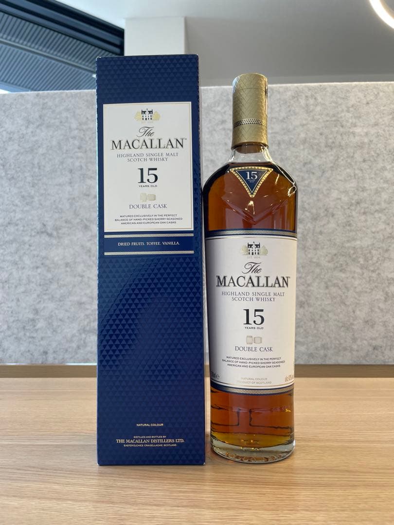 MACALLAN 15年 DOUBLE CASK 700ml