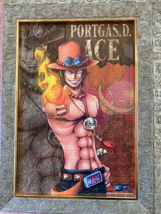 【完成品】アニメ、ワンピースパズル6点セット