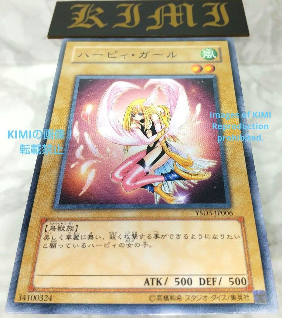 ハーピィ・ガール YSD3-JP006 2008 遊戯王 トレーディングカード