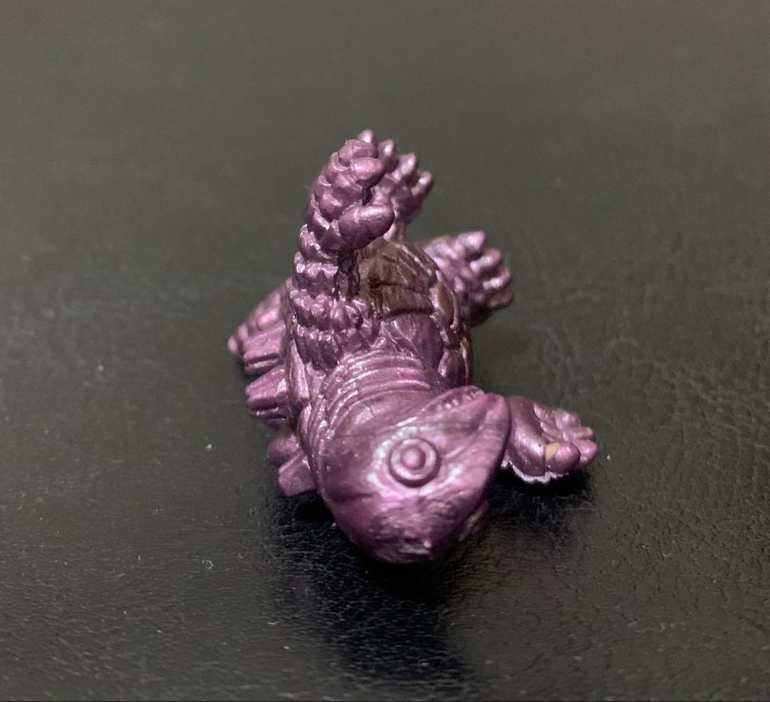 ウルトラ怪獣消しゴム　ミニトータス（パープルメタリック）当時物　希少　昭和レトロ