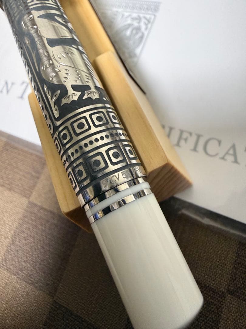 ペリカン万年筆M910スターリングシルバー、M800サイズ