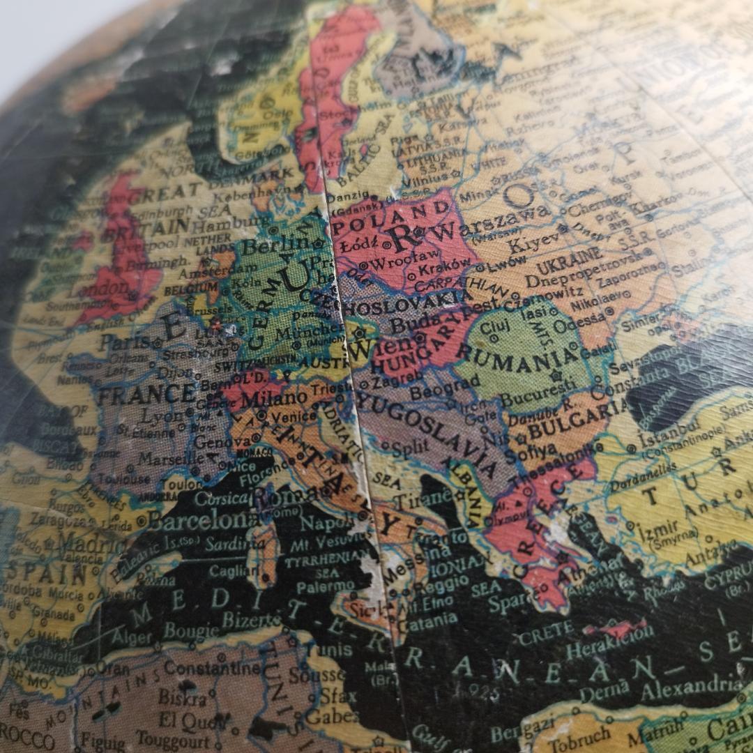 90年以前 リプルーグル 地球儀 ブラックオーシャン レプログル アメ hS0b